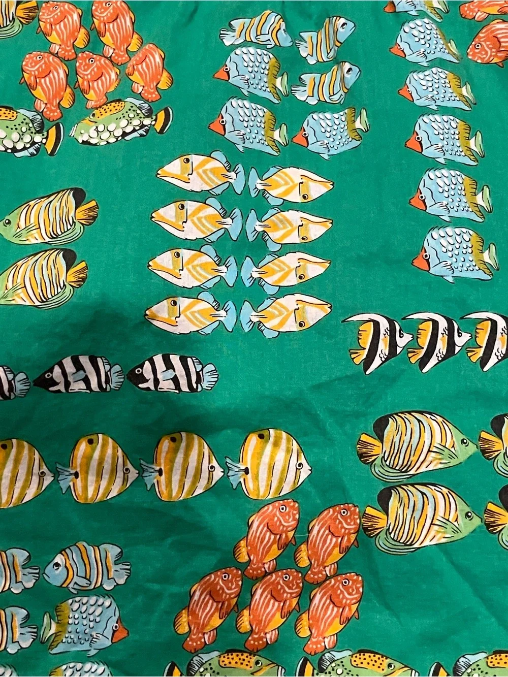 Vintage J. Crew fish top, y2k J Crew Fish Tank Top size small RARE